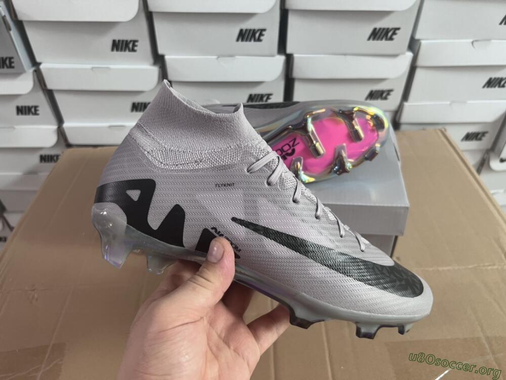 Nike Air Zoom Mercurial Superfly 9 Elite FG Football Boots - Purple/Black/Gold