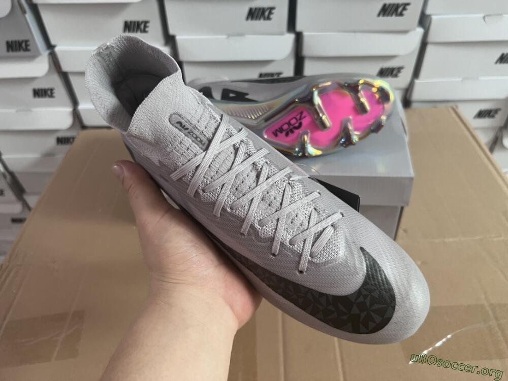 Nike Air Zoom Mercurial Superfly 9 Elite FG Football Boots - Purple/Black/Gold