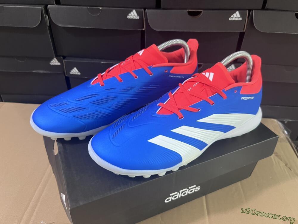 Adidas Predator 24 Elite TF Football Shoes - Blue/Red/White