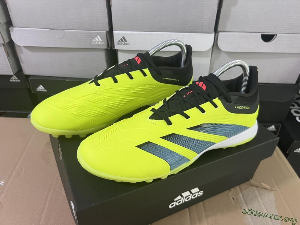 Adidas Predator Accuracy Elite TF Football Shoes - Yellow/Black/Silver
