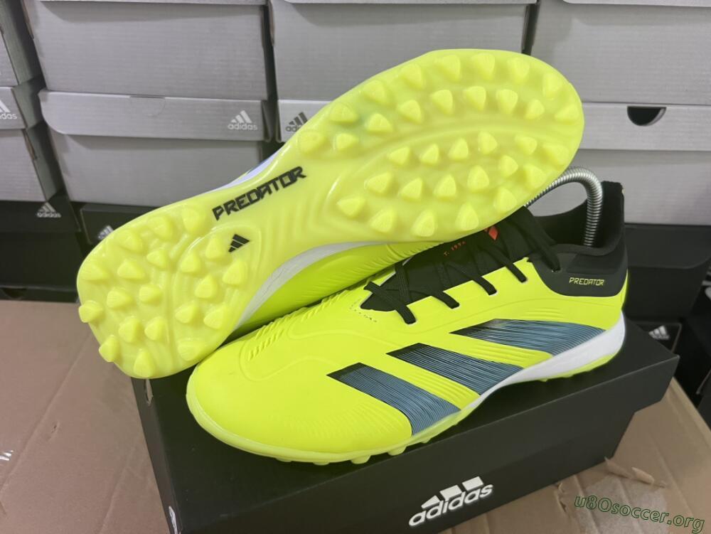 Adidas Predator Accuracy Elite TF Football Shoes - Yellow/Black/Silver