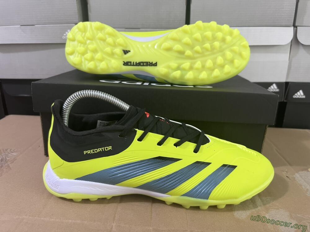 Adidas Predator Accuracy Elite TF Football Shoes - Yellow/Black/Silver