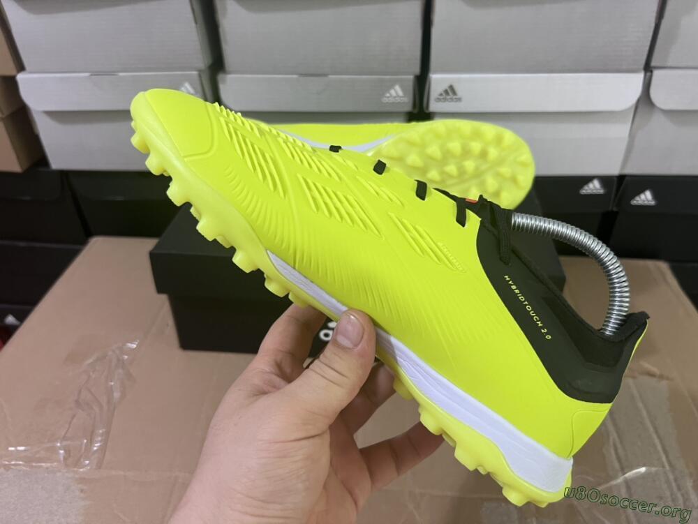 Adidas Predator Accuracy Elite TF Football Shoes - Yellow/Black/Silver