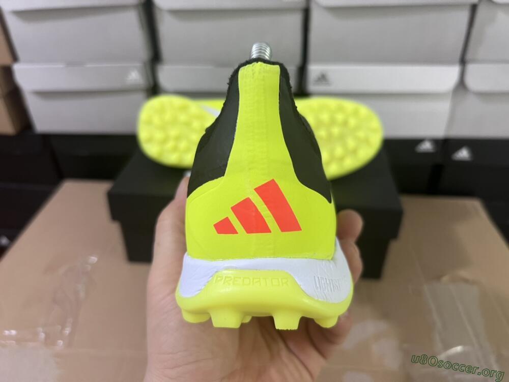 Adidas Predator Accuracy Elite TF Football Shoes - Yellow/Black/Silver