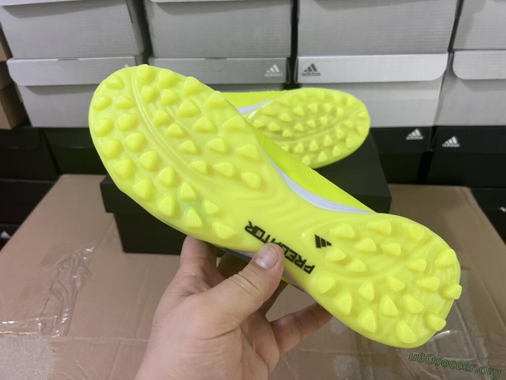Adidas Predator Accuracy Elite TF Football Shoes - Yellow/Black/Silver
