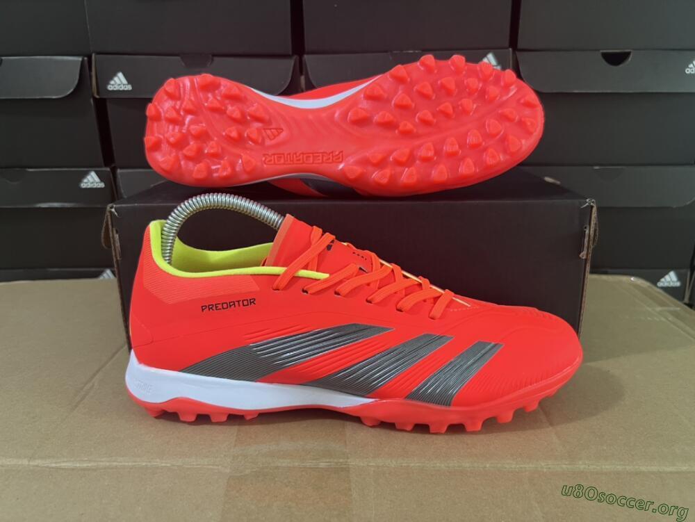 Adidas Predator Elite TF Football Shoes - Red/Black/White