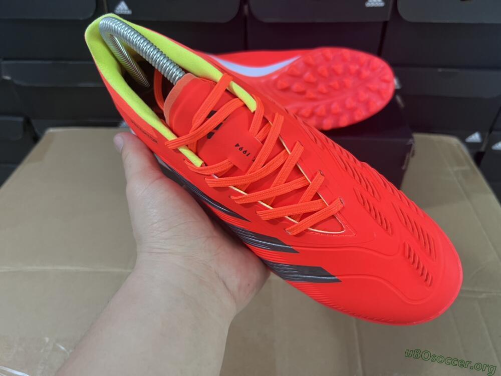 Adidas Predator Elite TF Football Shoes - Red/Black/White
