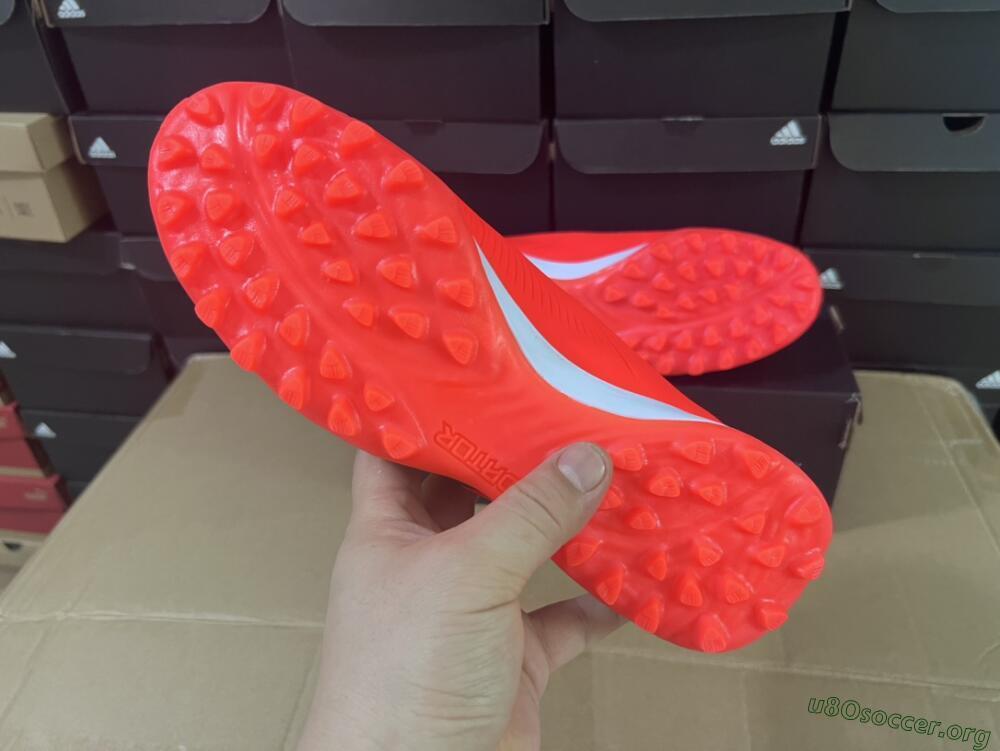 Adidas Predator Elite TF Football Shoes - Red/Black/White