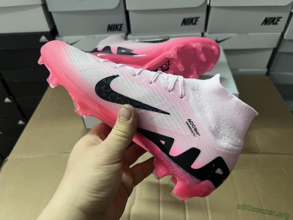 Nike Air Zoom Mercurial Superfly 9 Elite FG Football Boots - Pink/Black