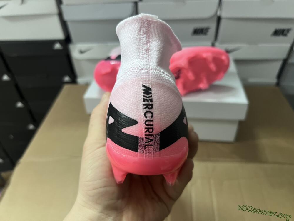 Nike Air Zoom Mercurial Superfly 9 Elite FG Football Boots - Pink/Black