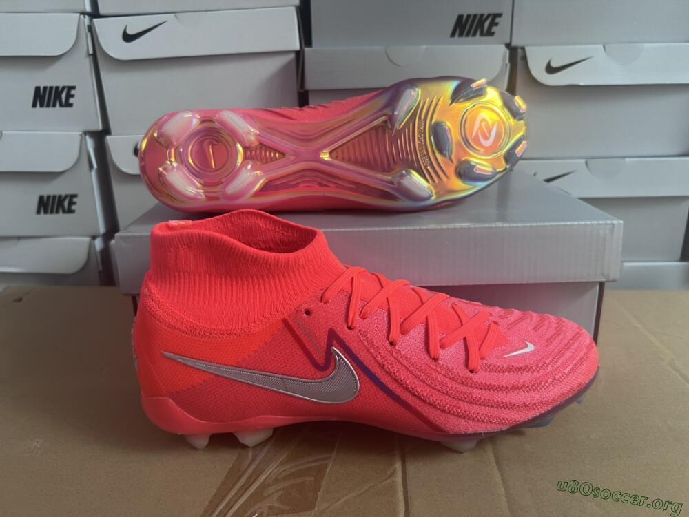 Nike Phantom Luna Elite FG Football Boots - Red/Black/Gold