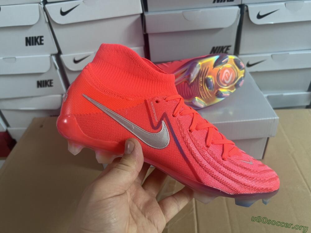 Nike Phantom Luna Elite FG Football Boots - Red/Black/Gold