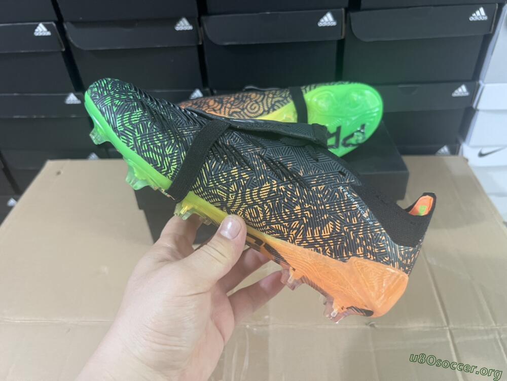 Adidas Predator Elite Foldover Tongue FG Football Boots - Black/White/Green