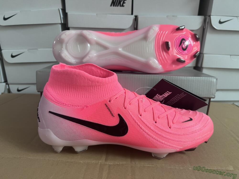 Nike Phantom Luna Elite FG Football Boots - Pink/Black