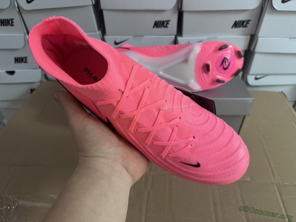 Nike Phantom Luna Elite FG Football Boots - Pink/Black