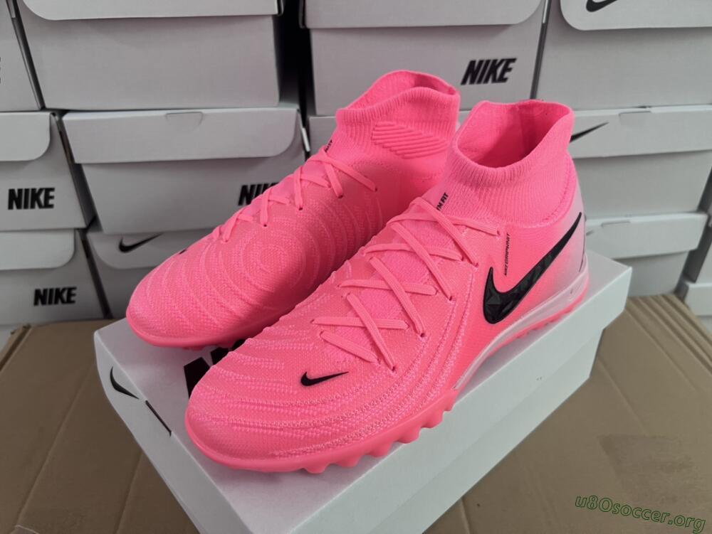 Nike Phantom Luna Elite NU TF Football Shoes - Red/Pink/Black