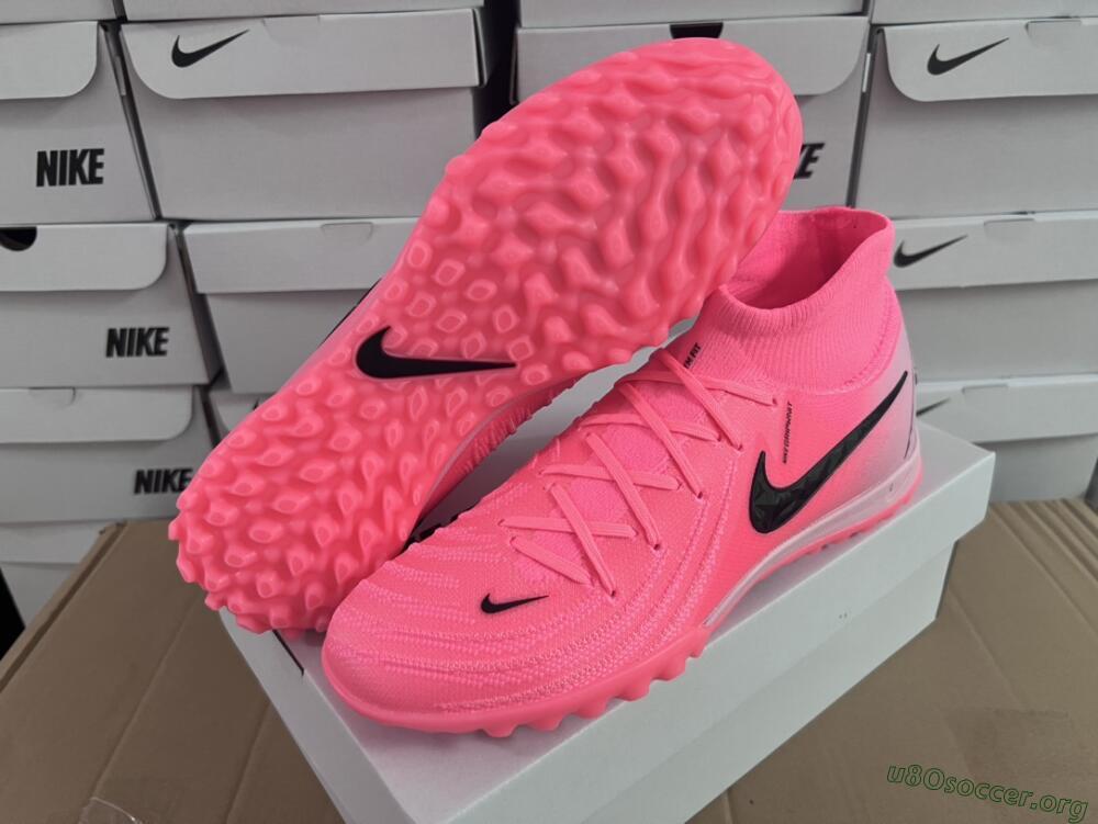 Nike Phantom Luna Elite NU TF Football Shoes - Red/Pink/Black