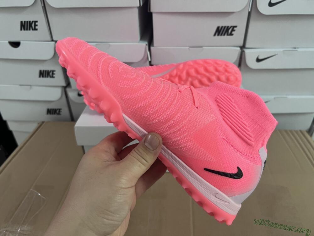 Nike Phantom Luna Elite NU TF Football Shoes - Red/Pink/Black