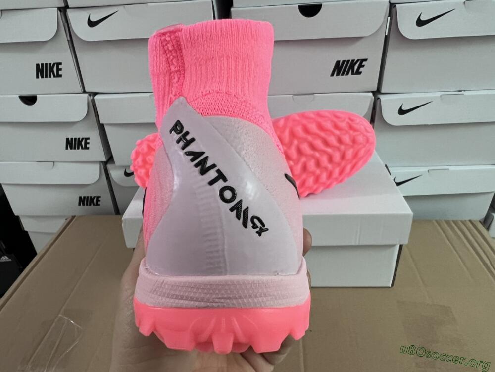 Nike Phantom Luna Elite NU TF Football Shoes - Red/Pink/Black