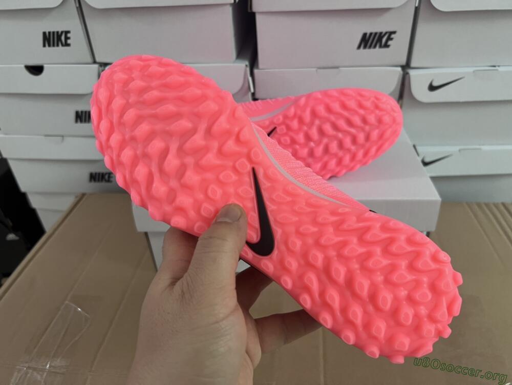 Nike Phantom Luna Elite NU TF Football Shoes - Red/Pink/Black