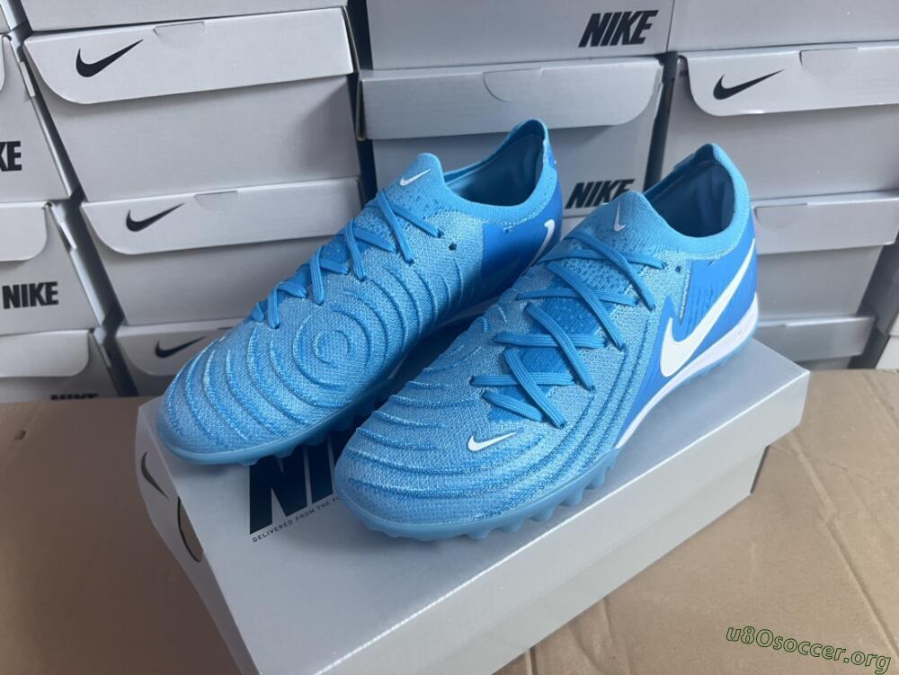 Nike Phantom Luna Elite TF Football Shoes - Jade/White/Blue