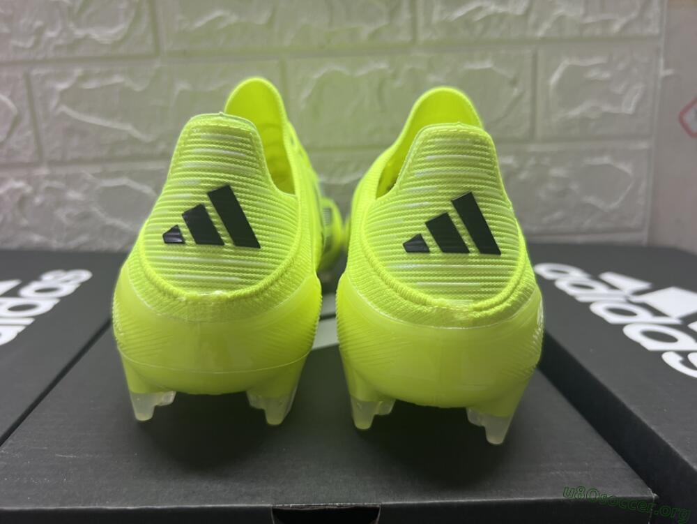 Adidas F50 Adizero FG Football Boots - Yellow/Black