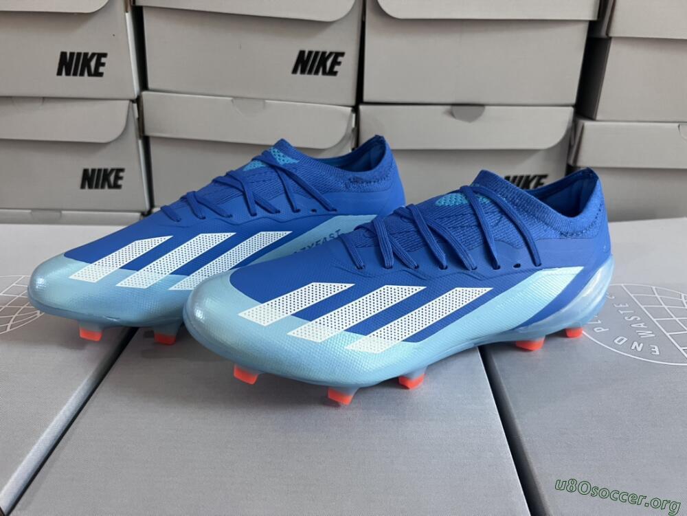 Adidas X Speedportal.1 FG Football Boots - Blue/Silver/Jade
