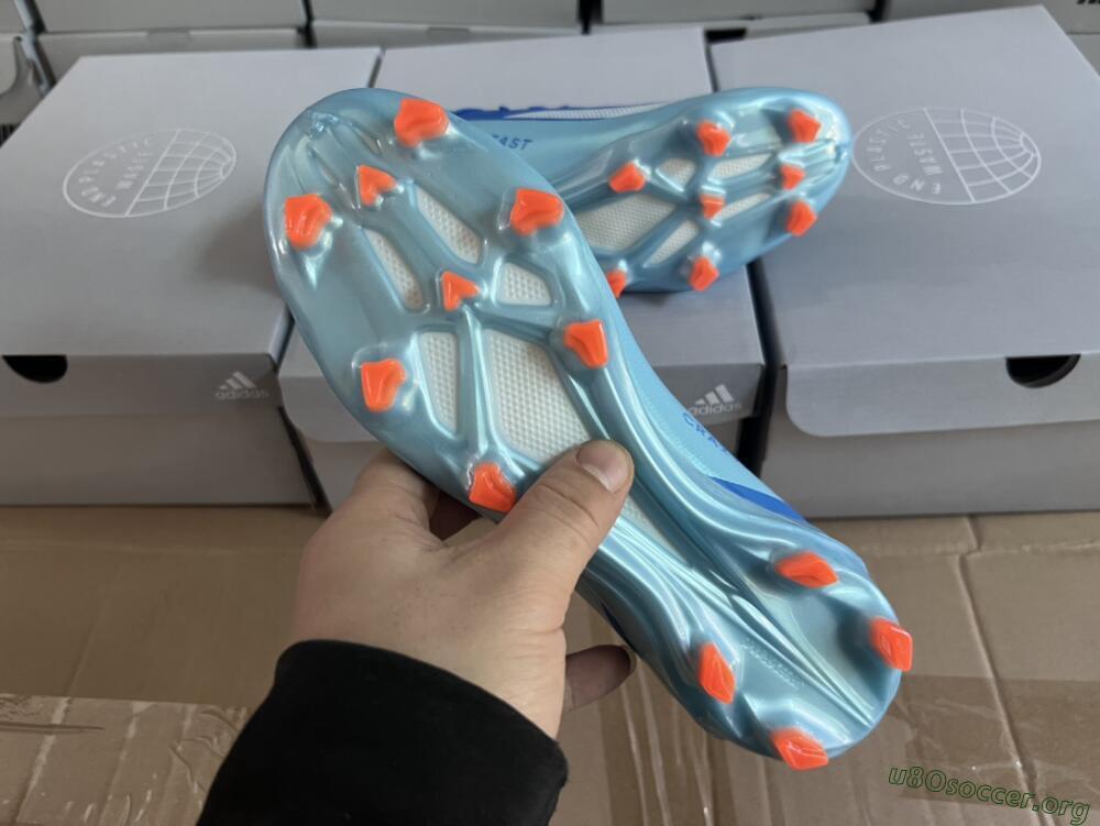 Adidas X Speedportal.1 FG Football Boots - Blue/Silver/Jade