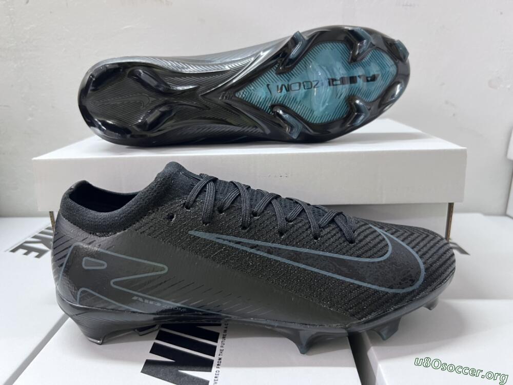Nike Air Zoom Mercurial Vapor 16 Elite FG Football Boots - Black/Blue/Jade