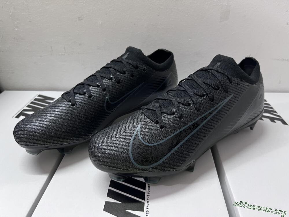 Nike Air Zoom Mercurial Vapor 16 Elite FG Football Boots - Black/Blue/Jade