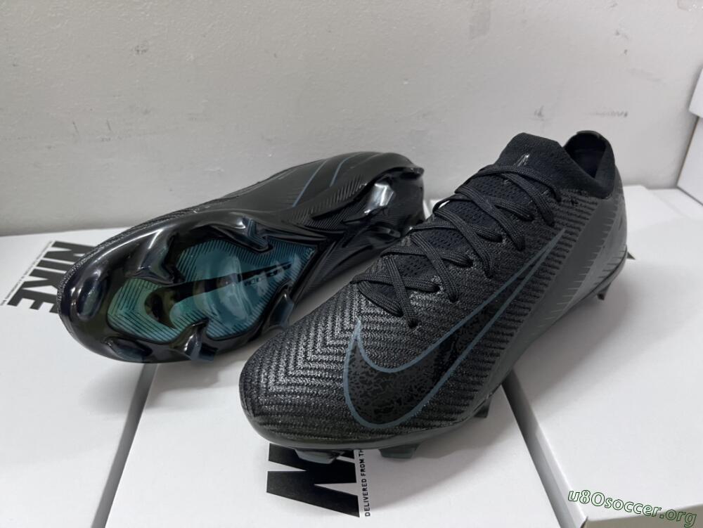 Nike Air Zoom Mercurial Vapor 16 Elite FG Football Boots - Black/Blue/Jade