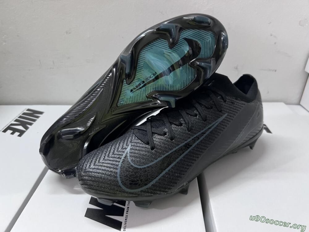 Nike Air Zoom Mercurial Vapor 16 Elite FG Football Boots - Black/Blue/Jade