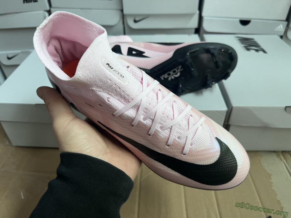 Nike Air Zoom Mercurial Superfly 9 Elite FG Football Boots - Pink/Black