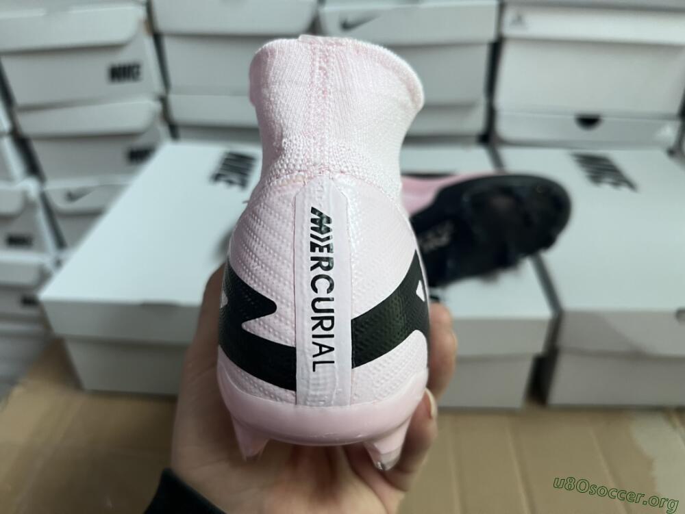 Nike Air Zoom Mercurial Superfly 9 Elite FG Football Boots - Pink/Black