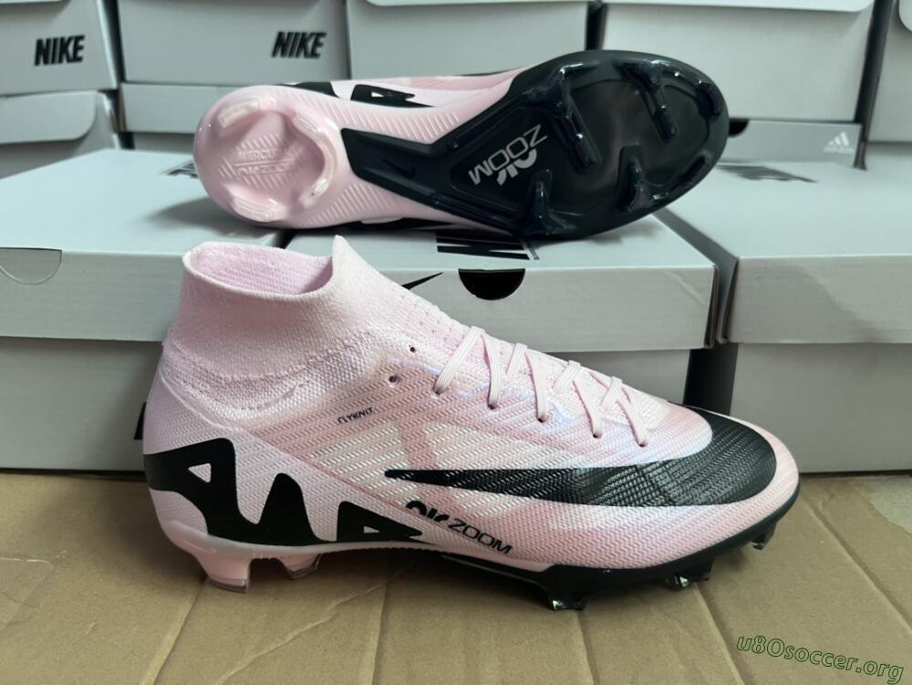 Nike Air Zoom Mercurial Superfly 9 Elite FG Football Boots - Pink/Black