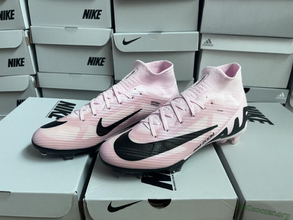 Nike Air Zoom Mercurial Superfly 9 Elite FG Football Boots - Pink/Black