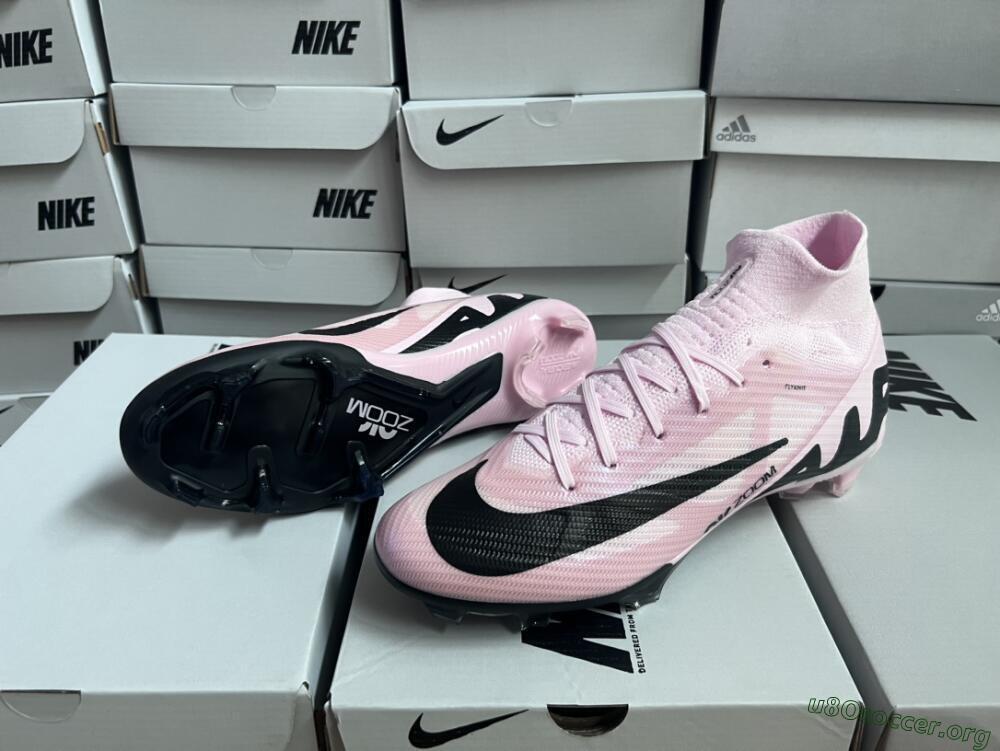 Nike Air Zoom Mercurial Superfly 9 Elite FG Football Boots - Pink/Black