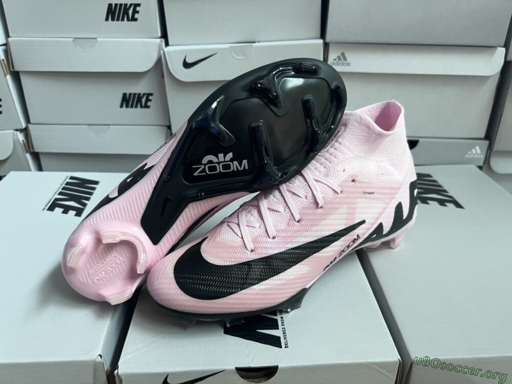 Nike Air Zoom Mercurial Superfly 9 Elite FG Football Boots - Pink/Black