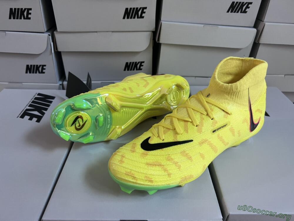 Nike Phantom Luna Elite FG Football Boots - Yellow/Black/Pink