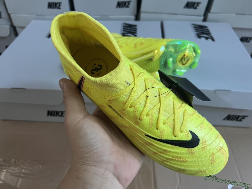Nike Phantom Luna Elite FG Football Boots - Yellow/Black/Pink