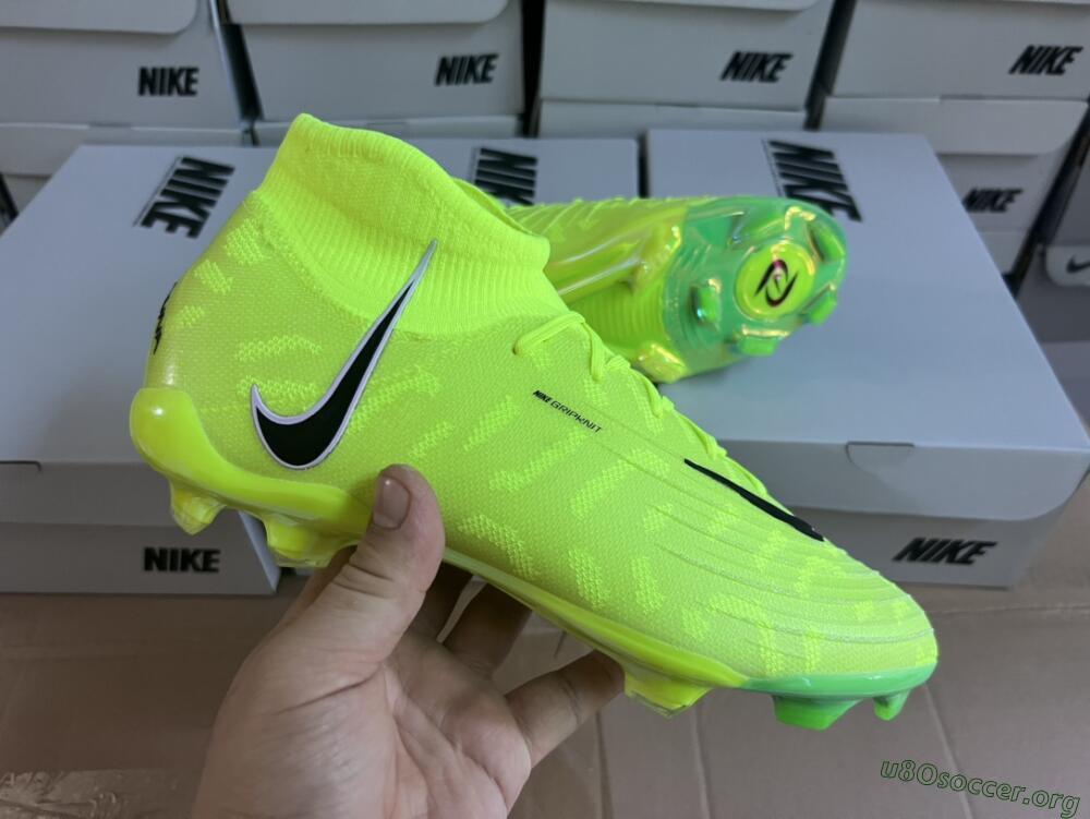 Nike Phantom Luna Elite FG Football Boots - Green/Black/White
