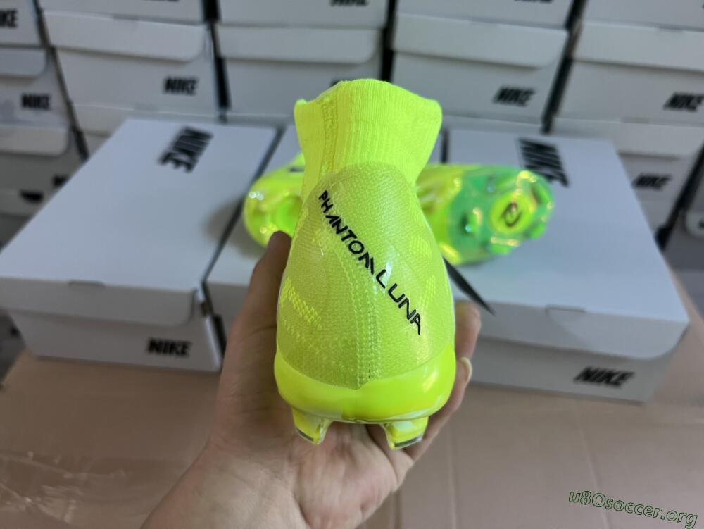 Nike Phantom Luna Elite FG Football Boots - Green/Black/White