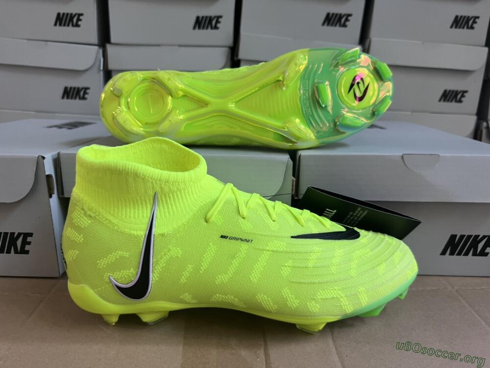 Nike Phantom Luna Elite FG Football Boots - Green/Black/White