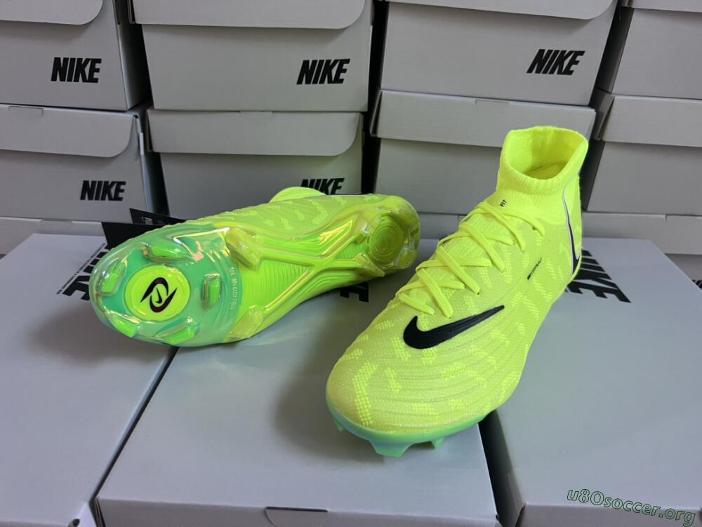 Nike Phantom Luna Elite FG Football Boots - Green/Black/White