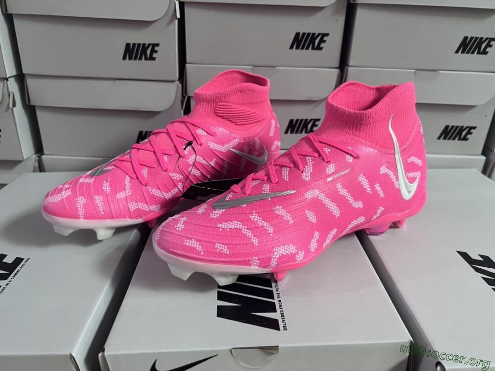 Nike Phantom Luna Elite FG Football Boots - Red/Silver/White