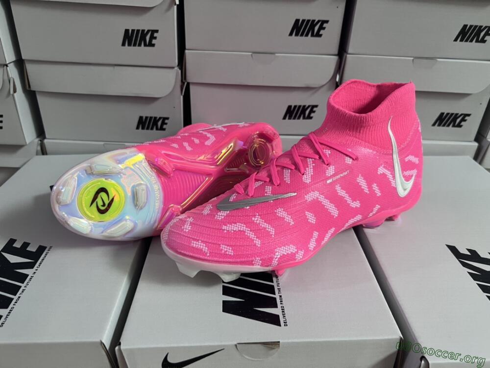 Nike Phantom Luna Elite FG Football Boots - Red/Silver/White