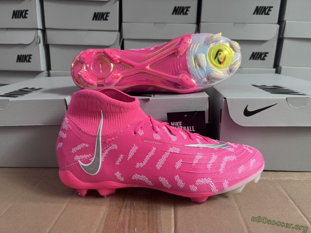 Nike Phantom Luna Elite FG Football Boots - Red/Silver/White