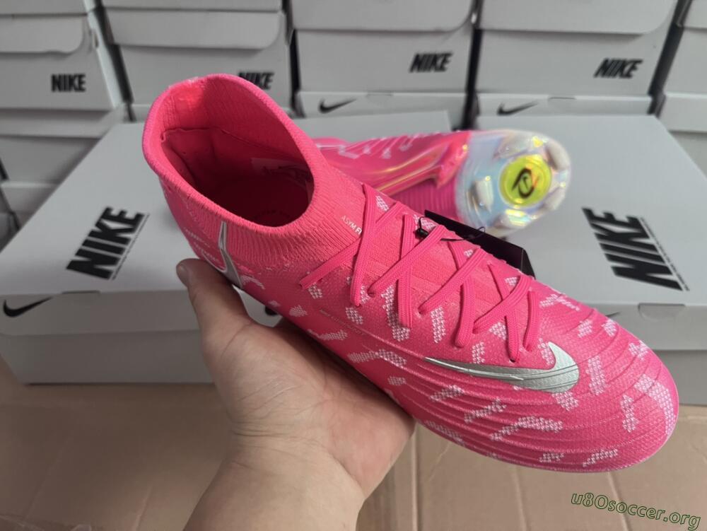 Nike Phantom Luna Elite FG Football Boots - Red/Silver/White