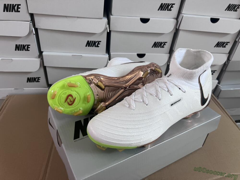 Nike Phantom Luna Elite NU FG Football Boots - White/Gold/Black