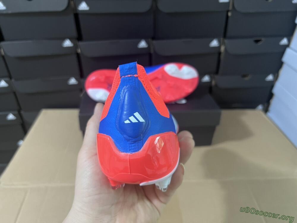 Adidas Predator Elite Laceless FG Football Boots - Blue/White/Red